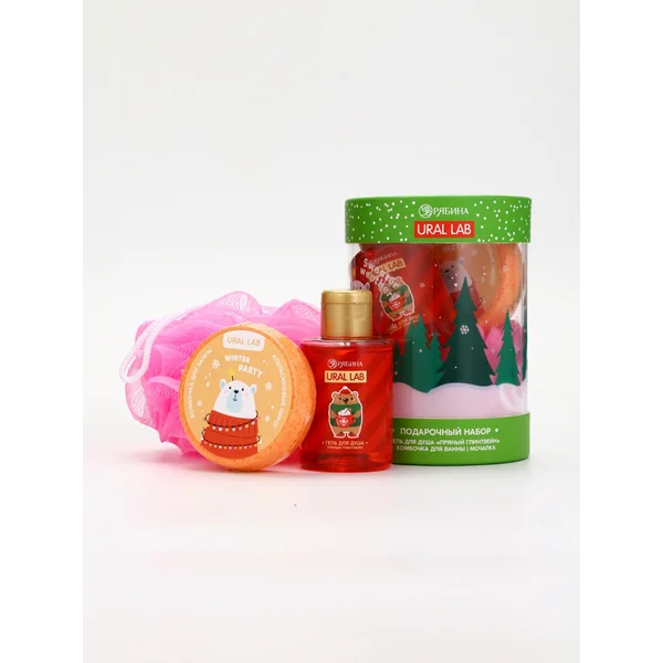 Подарочный набор новогодний в тубусе «Снеговичок»