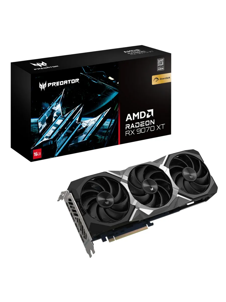 Видеокарта RX 9070XT 16 ГБ RTL (DP.Z4FWW.P01)