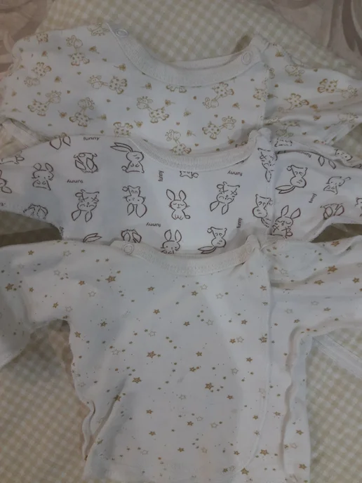 AMEkids Распашонки для новорожденных малышей набор 5 шт, 5 шт, фото 2