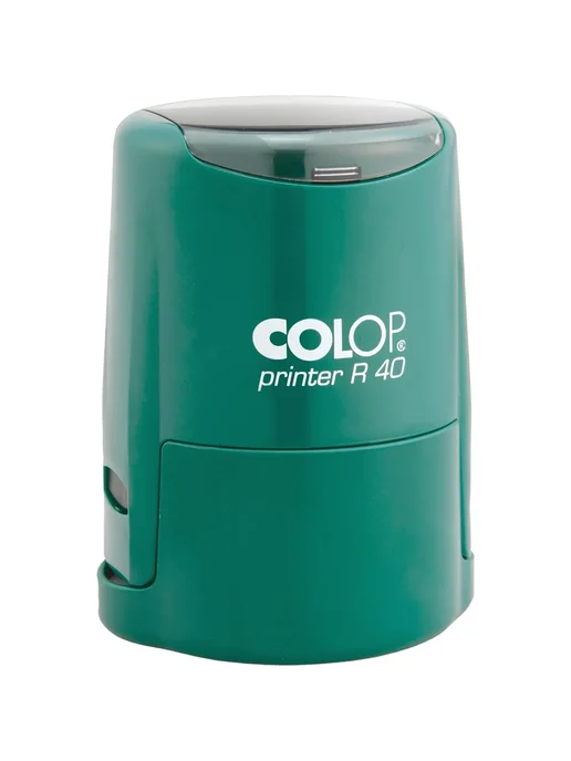 Colop Оснастка для печати круглая Printer R40 40 мм бирюзовая, голубой, фото 3