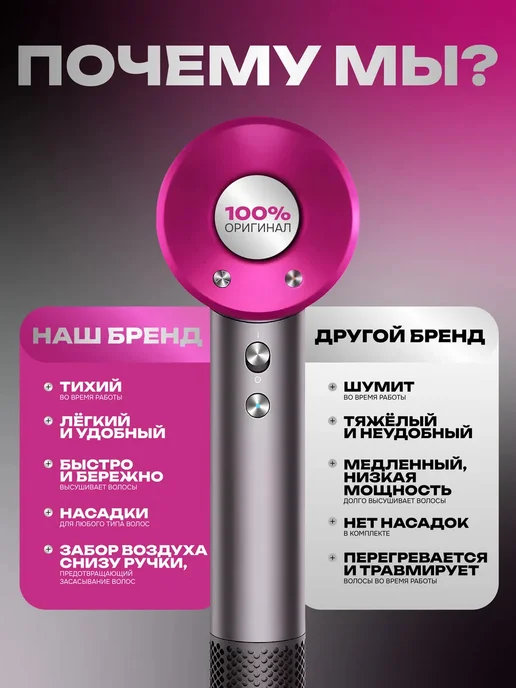 babyliss Профессиональный фен 5 в 1 с функцией ионизации, вариант, фото 2