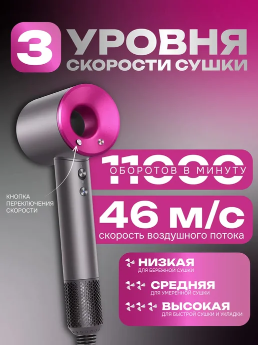 babyliss Профессиональный фен 5 в 1 с функцией ионизации, вариант, фото 6