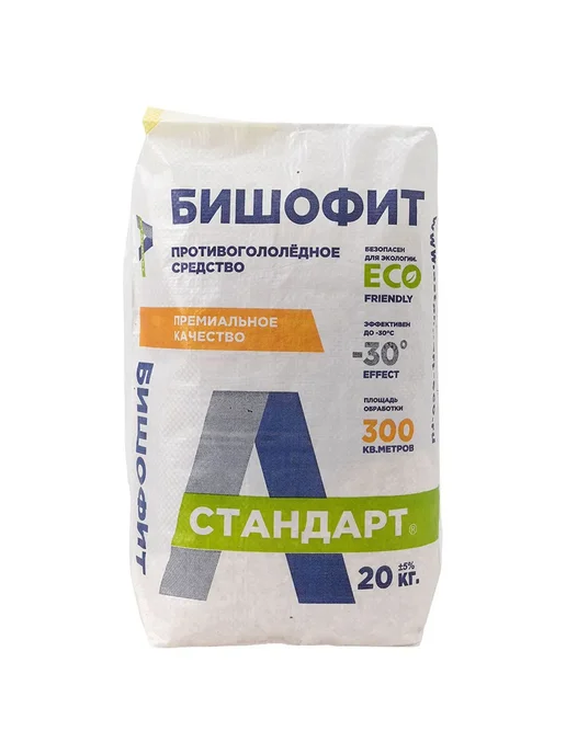 А-СТАНДАРТ Противогололедный реагент Бишофит, 20 кг, 20 кг, фото 4