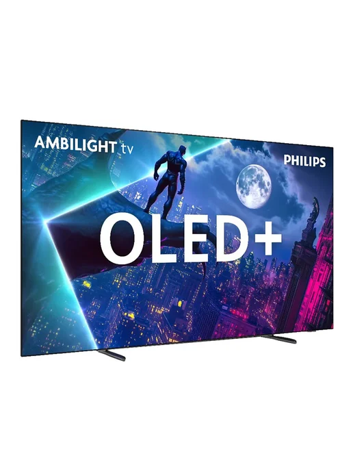 PHILIPS Телевизор 65OLED960, OLED, 4K UHD, Google TV, Ambilight, черный, фото 4