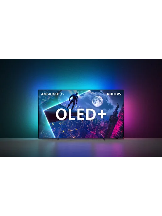 PHILIPS Телевизор 65OLED960, OLED, 4K UHD, Google TV, Ambilight, черный, фото 5