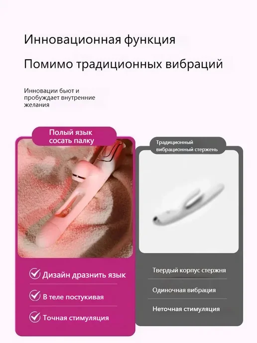 Вибратор кролик для женщин вакуумный стимулятор секс игрушка, белый, фото 8