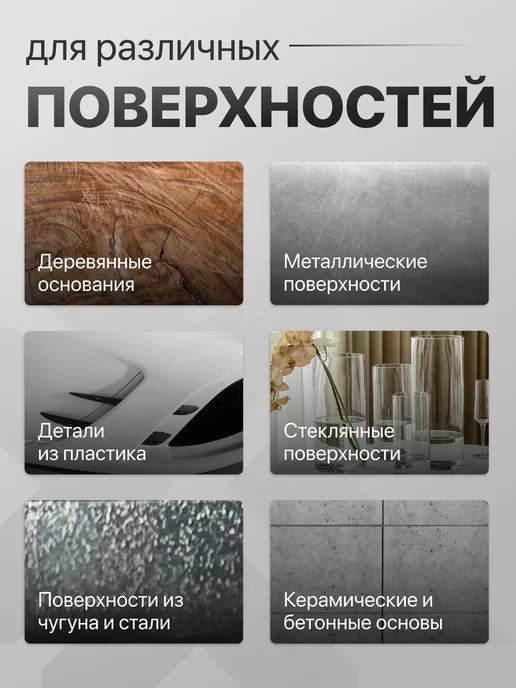 Hoch Paint Грунтовка автомобильная акриловая серая 520 мл, 520 мл, фото 4