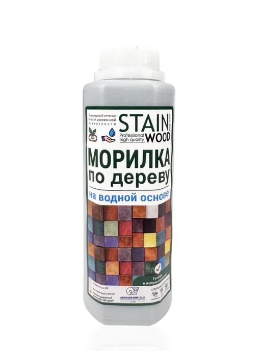StainWood Морилка по дереву на водной основе (цв. Античный орех), 0.5л, 500 мл