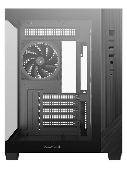 Deepcool Компьютерный корпус CG330 3F, черный, черный, фото 3