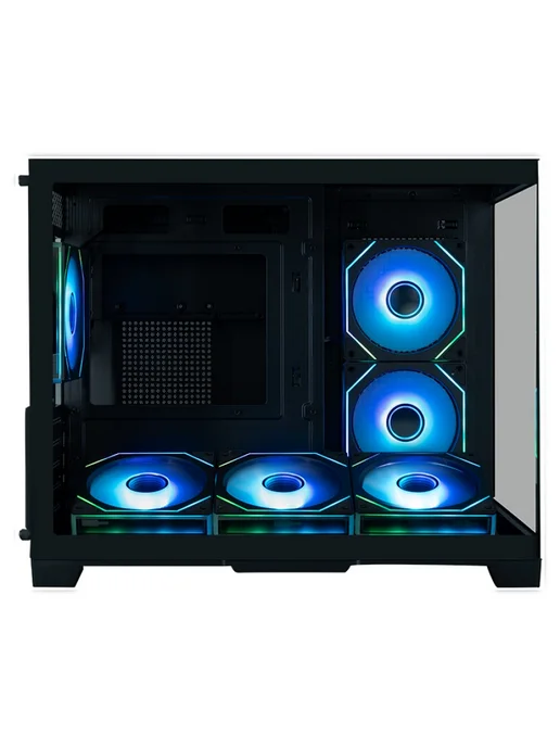 XASTRA Компьютерный корпус QW500M 6ARGB-C10-UC, черный, черный, фото 3