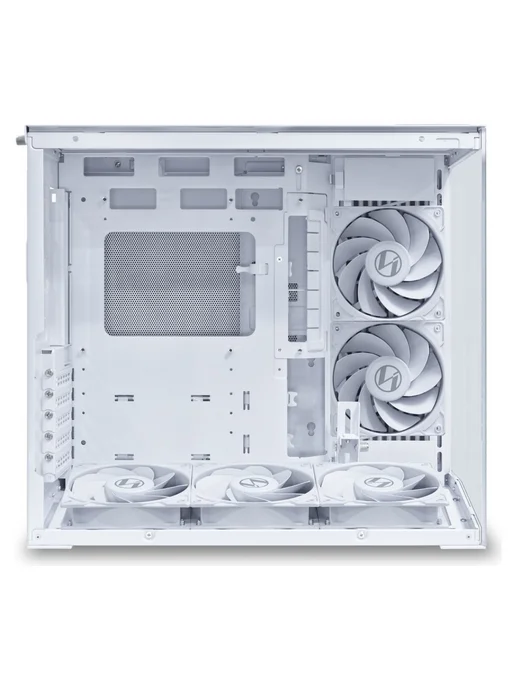 LIAN-LI Компьютерный корпус O11 Dynamic Mini V2 Flow, черный, белый, фото 3