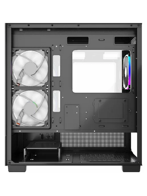 Powercase Компьютерный корпус Vision Micro M3B, черный (CVMMB-A3), черный, фото 5