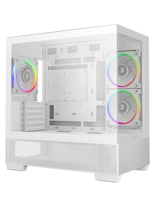 Deepcool Компьютерный корпус CG380 3F, черный, белый, фото 2