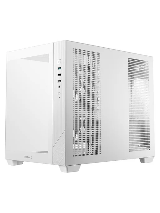 Deepcool Компьютерный корпус CG330 3F, черный, белый, фото 3