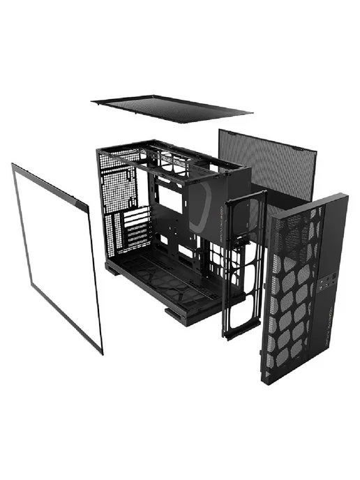 Geometric Future Компьютерный корпус Model 5 Vent Black (1AM5VTBK01100), черный, фото 5
