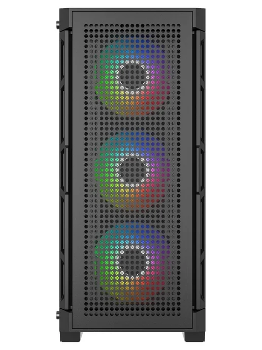 Powercase Компьютерный корпус Ultimate, чёрный (CUB-A4), черный, фото 5