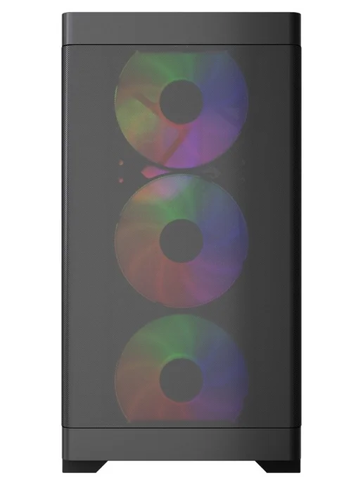 Powercase Компьютерный корпус Mistral Micro A13B, чёрный (CMMA13B-L4), черный, фото 2