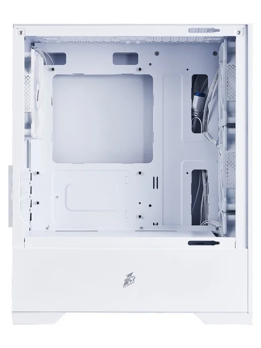 Корпус 1STPLAYER Go2 ARGB, белый (Go2-WH-4F7-W), белый, фото 5