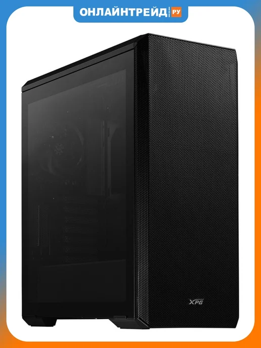 XPG Компьютерный корпус DEFENDER, черный, черный