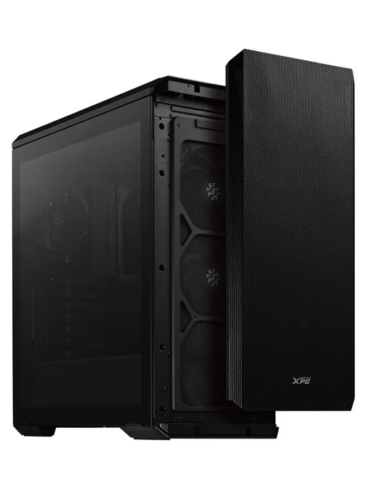 XPG Компьютерный корпус DEFENDER, черный, черный, фото 2