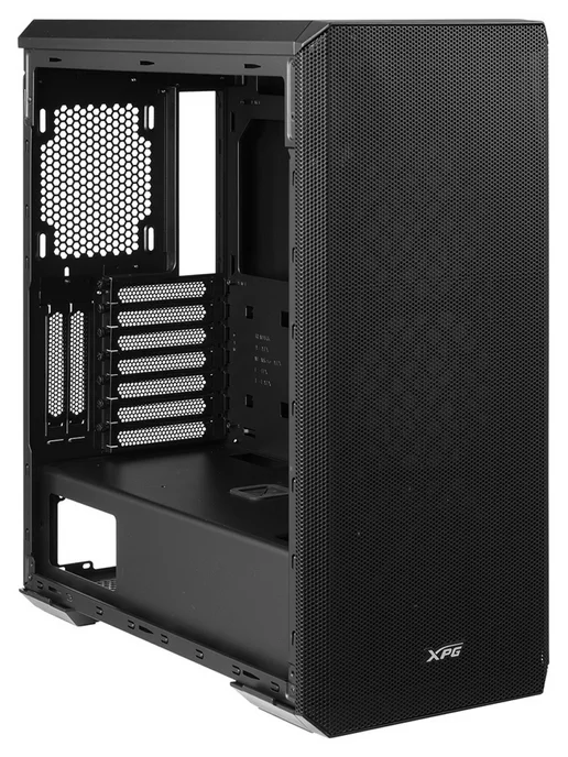 XPG Компьютерный корпус DEFENDER, черный, черный, фото 3
