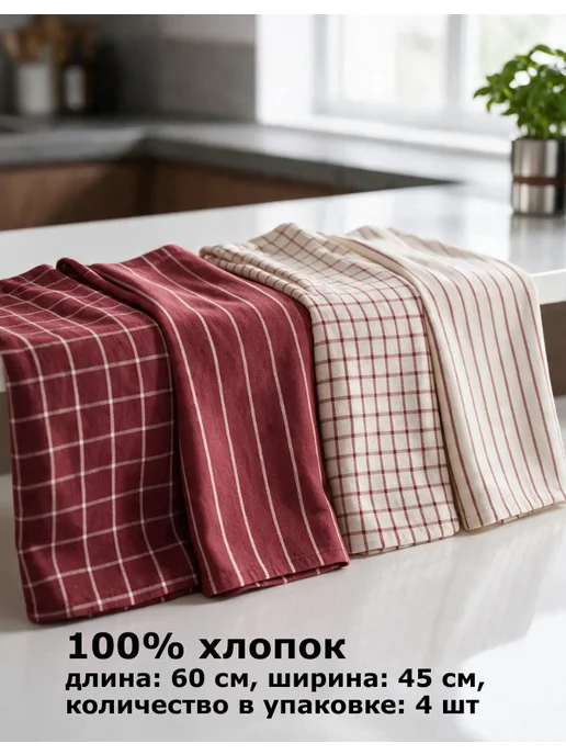 IKEA Полотенца кухонные Ринниг 45x60 см ИКЕА, 45x60 см, фото 2