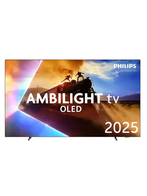 PHILIPS Телевизор 77" 77OLED710, OLED, 4K UHD, Ambilight, черный, фото 3