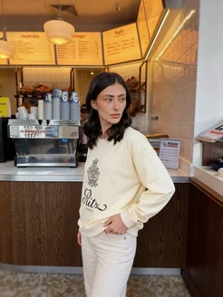 Свитшот оверсайз женский