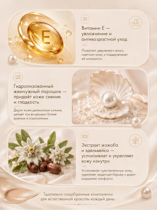 Тональный крем Joco Concealing Foundation, оттенок 101, бежевый, фото 8