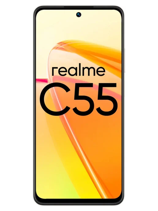 Смартфон realme C55 6/128 ГБ, желтый, фото 2