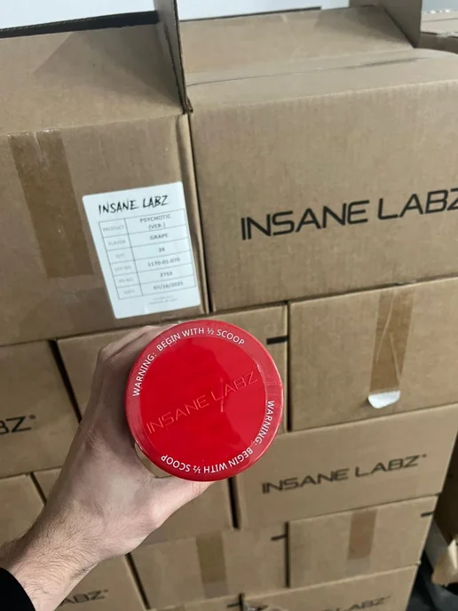 INSANE LABZ Психотик Предтренерочный комплекс Энергетик 35 порции Grape, вариант, фото 4