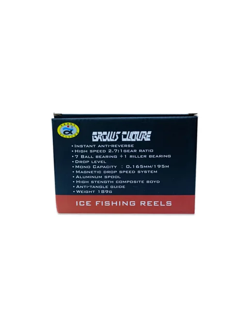 Grows Culture Зимняя катушка GrowsCulture Ice Fishing Indigo - LH, синий, фото 8