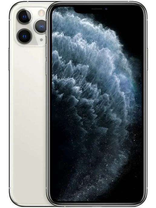 Смартфон Apple iPhone 11 Pro Max 64 ГБ, серебристый
