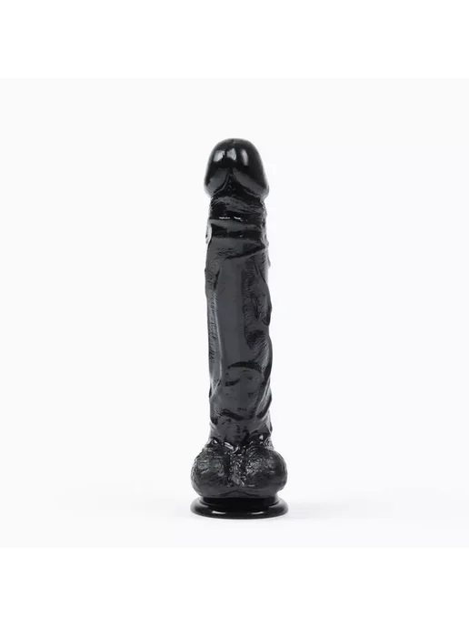 KlubnihkaAB Фаллоимитатор черный на присоске, 25×4 см, 25x4 см, фото 3