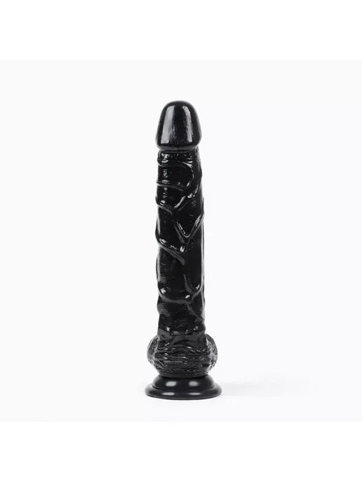 KlubnihkaAB Фаллоимитатор черный на присоске, 25×4 см, 25x4 см, фото 4