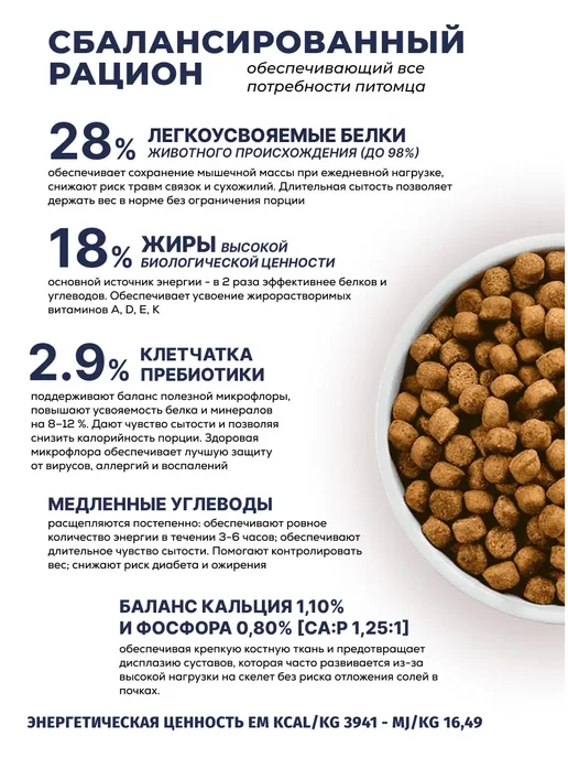 Сухой корм Farmina Farmina. для собак, крупные, средние, ягненок, 12 кг, фото 3