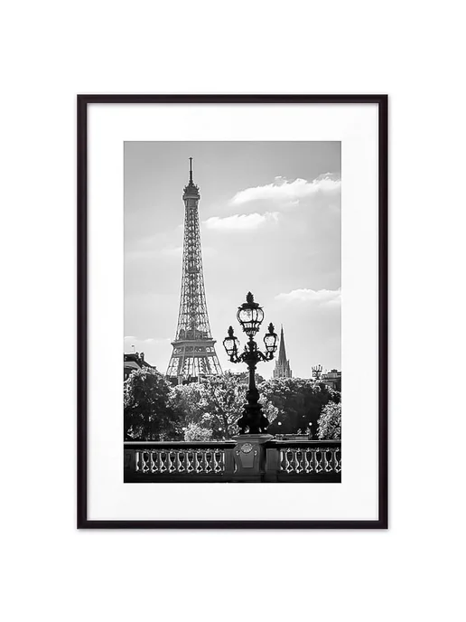 Дом Корлеоне Постер в рамке Эйфелева башня 2, 30х40 см, 30x40 см