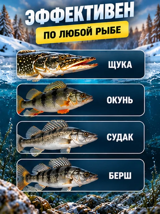 Заядлый рыбак Балансиры для зимней рыбалки, синий, фото 5