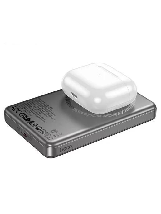 HOCO Быстрая зарядка PD. Внешний аккумулятор с Magsafe 10000 mAh, 10000 мАч, фото 5