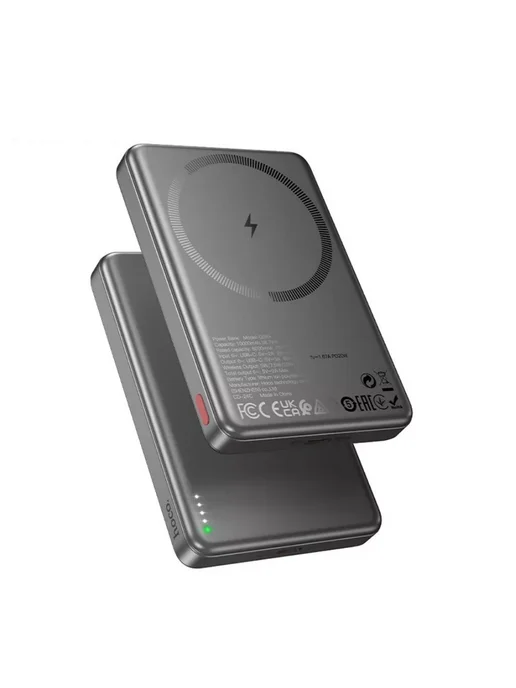 HOCO Быстрая зарядка PD. Внешний аккумулятор с Magsafe 10000 mAh, 10000 мАч, фото 7