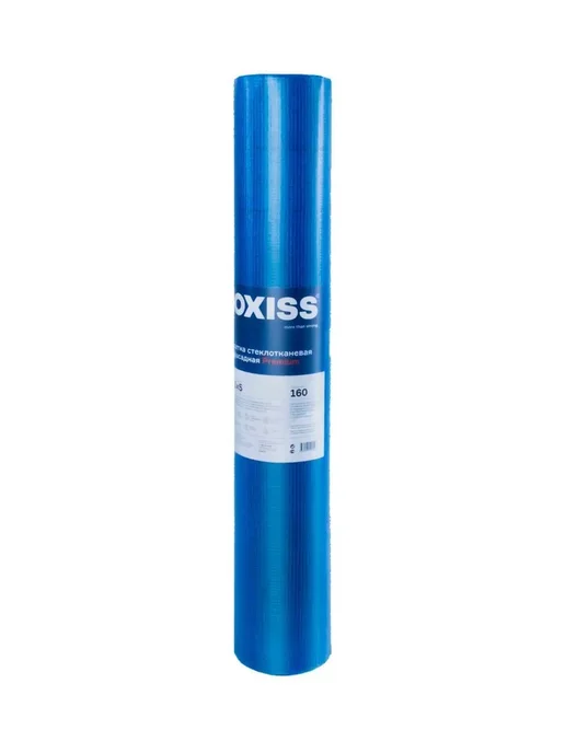 Oxiss Сетка фасадная 5*5 160 г м2 (1х10м) стеклотканевая синяя, 5x5, 160 г, фото 3