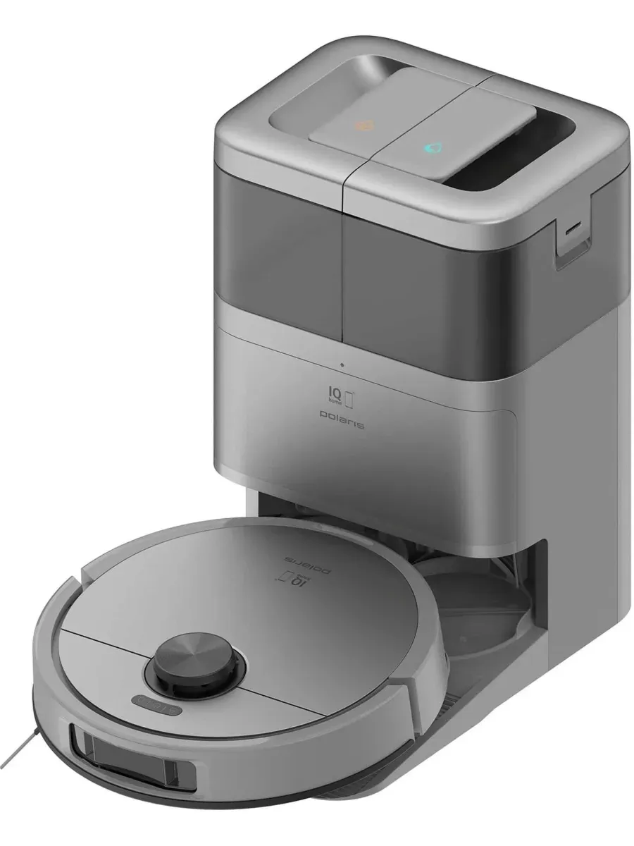Пылесос-робот IQ Home PVCRAC 7290 55Вт серый POLARIS 678543189 купить за 90 157 ₽ в интернет‑магазине Wildberries