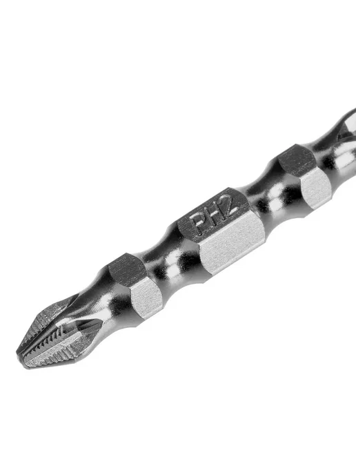 GROSS Набор бит PH2-PH2х45мм PZ2-PZ1х45мм, 2 шт. 112109, 2x45 мм, 2 шт, фото 3