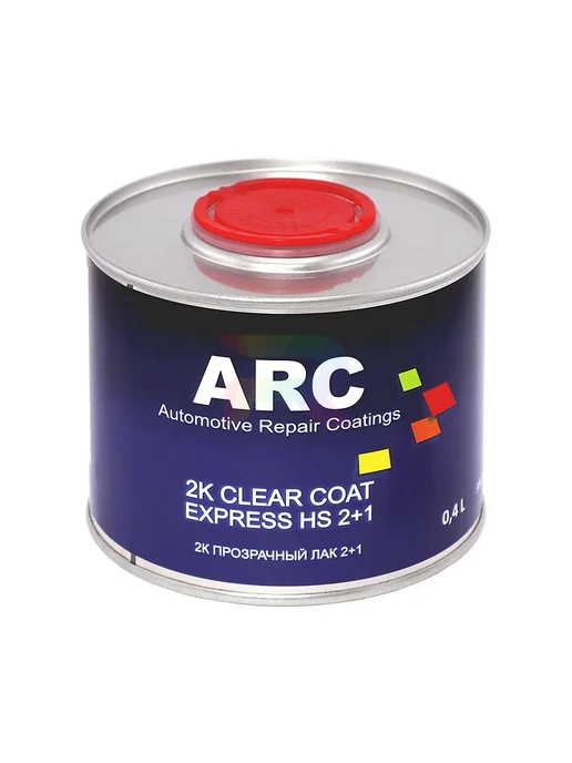 ARC Быстросохнущий автолак Express HS 2+1 NEW 0,4 + 0,2 л, 0,2 л, фото 3