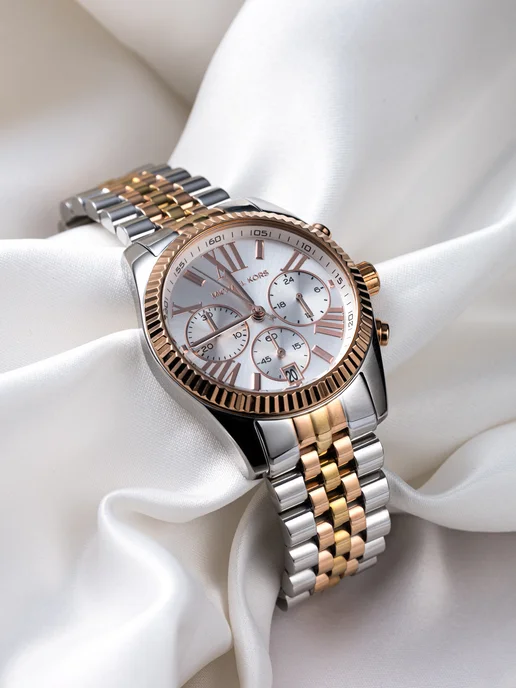 Michael Kors Оригинальные часы наручные кварцевые Майкл Корс MK5974, серый, фото 2