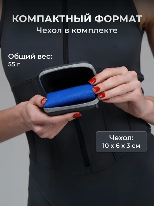 BLANKFACE Полотенце спортивное из микрофибры быстросохнущее 50х30, 50x30, фото 3