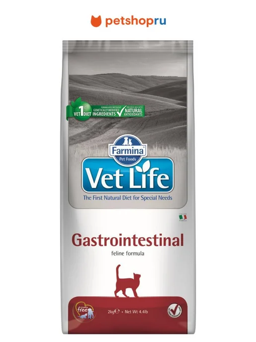 Сухой корм Farmina. Gastrointestinal Кошек для собак, 2 кг