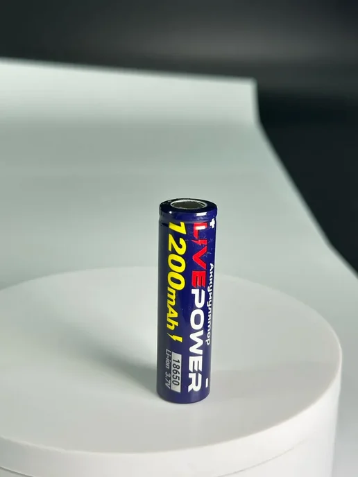 Live-Power Аккумуляторные батарейки LivePower G70 18650 (2 шт), 2 шт, фото 2