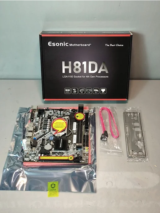 Esonic Материнская плата H81DA (LGA1150, micro-ATX), черный, фото 2