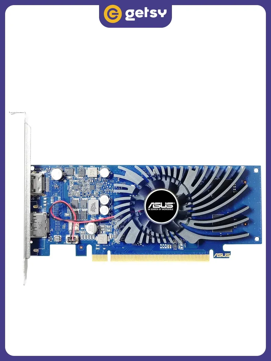 Asus Видеокарта GeForce GT 1030, 2 ГБ GDDR5 UltraHD